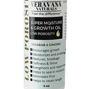 MOISTURE & GROWTH OIL FOR LOW POROSITY HAIR